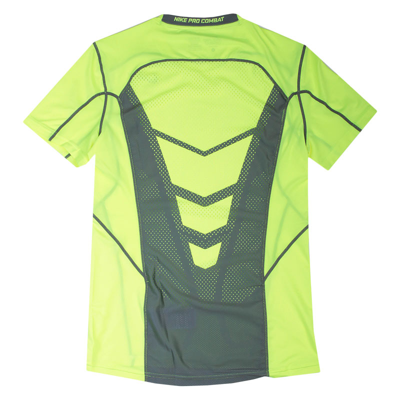 мужская желтая футболка Nike Hypercool FTTD 636155-702 - цена, описание, фото 2